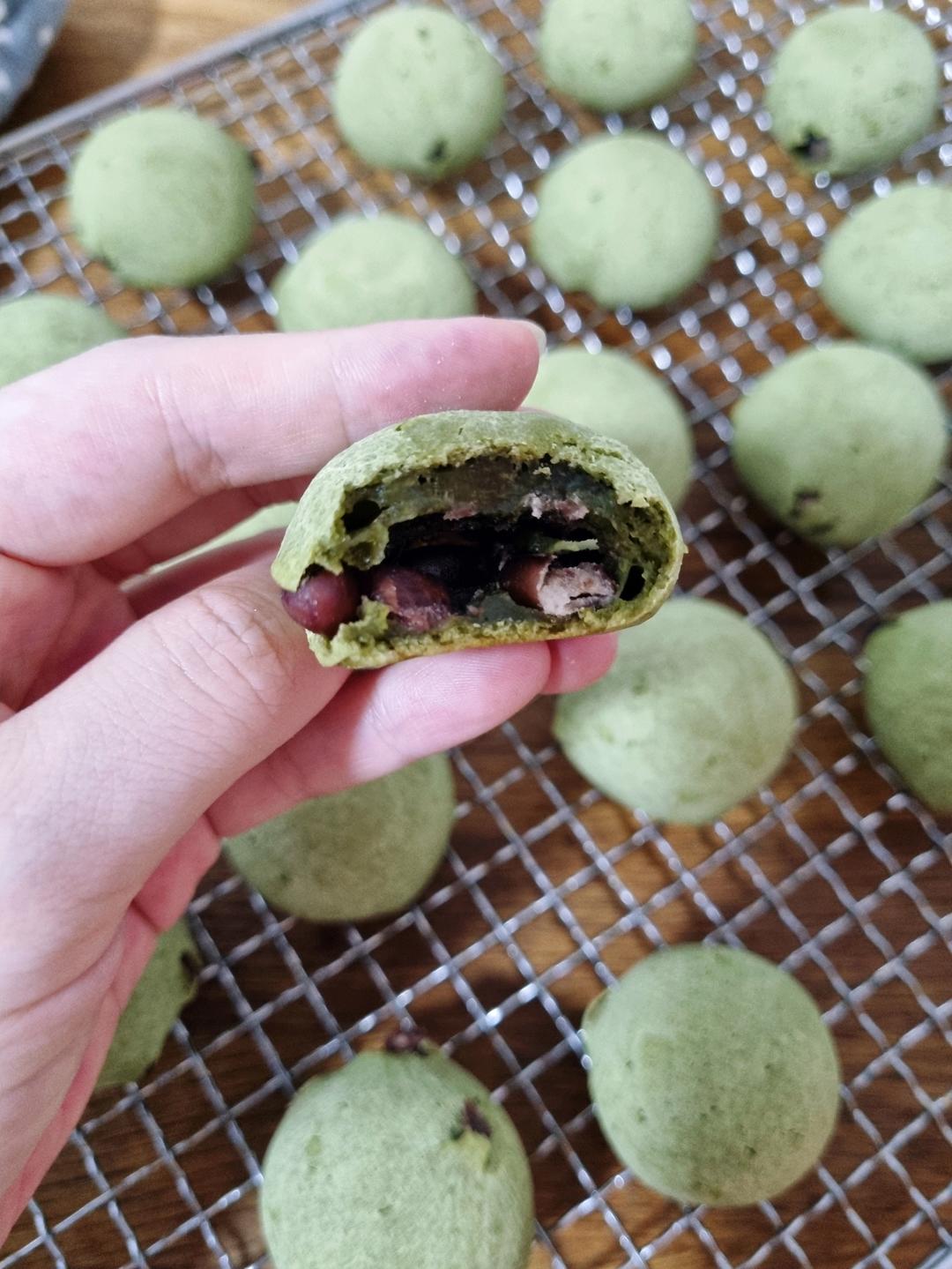不用预拌粉的手指麻薯包💯成功