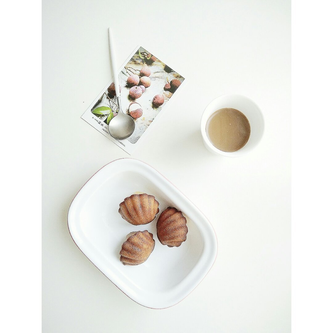 【夏日无负担系列】 蜂蜜柚子茶轻玛德琳