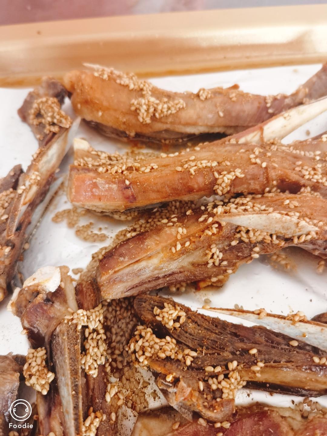 地道蒙餐：烤羊排(家用烤箱版)