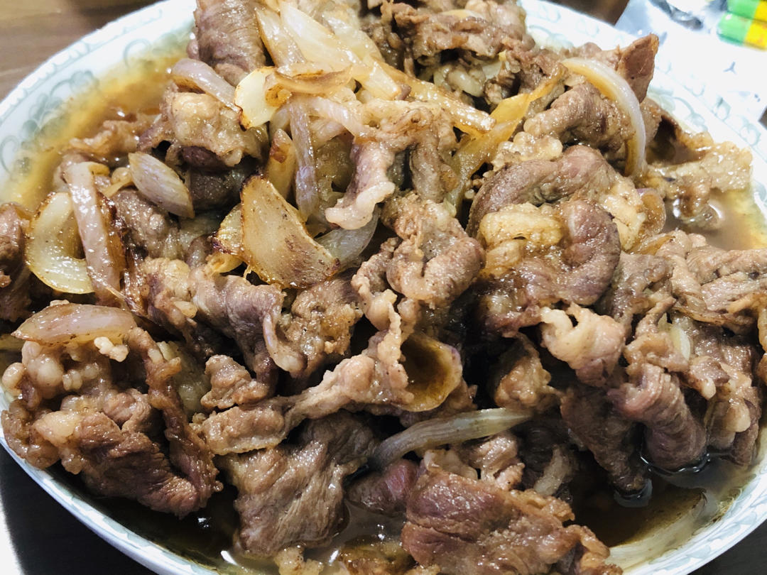 5分钟出锅的下饭照烧肥牛片
