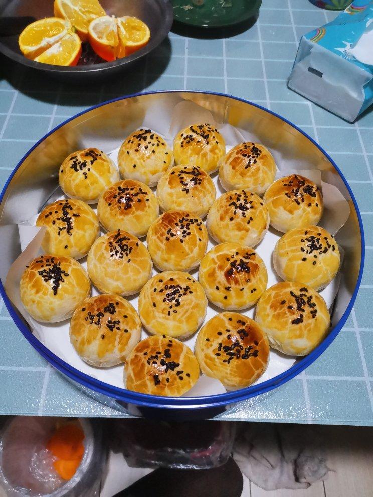 不用揉出膜，传统法和大包酥法蛋黄酥