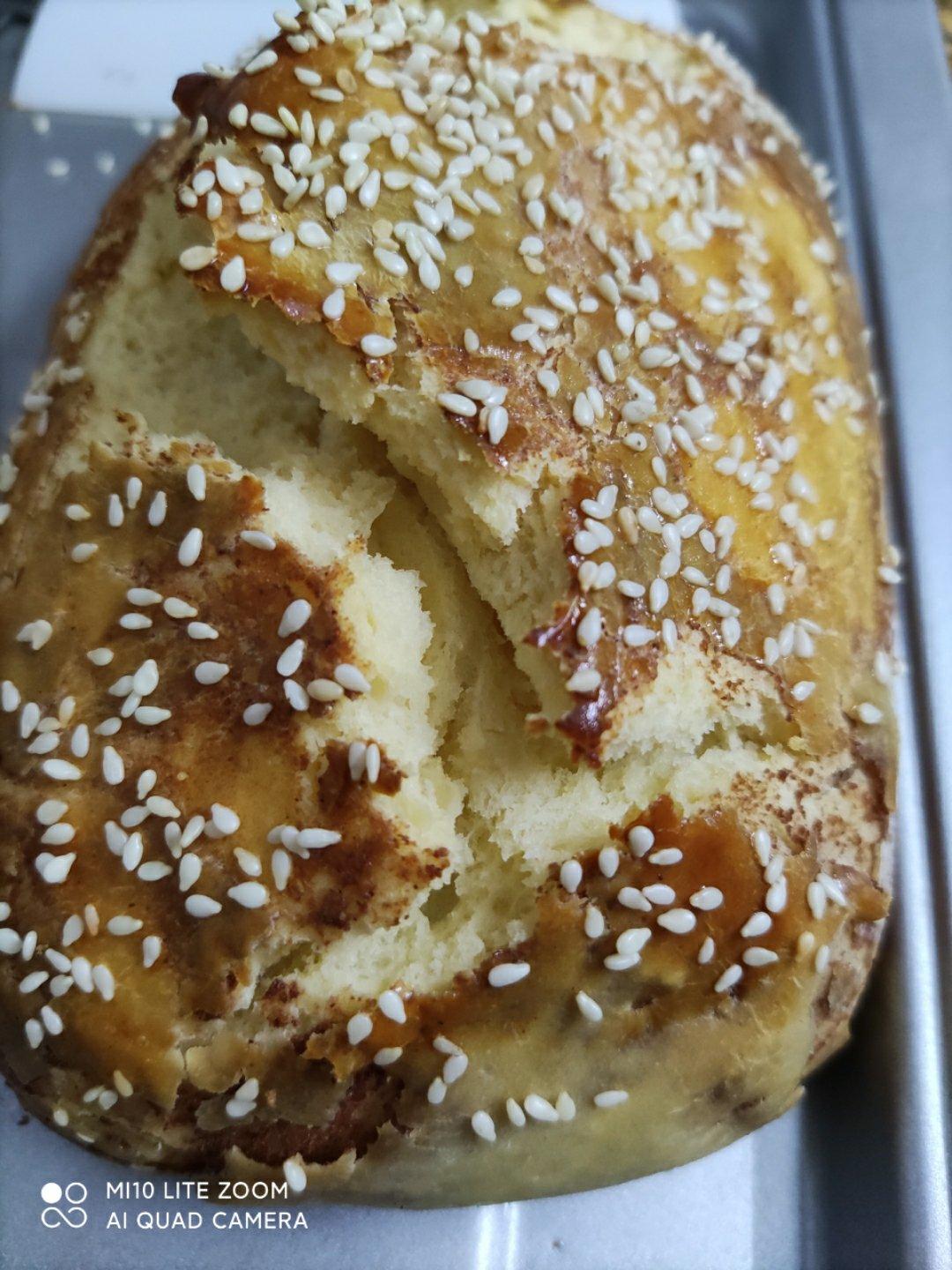 豆沙面包（中种法）