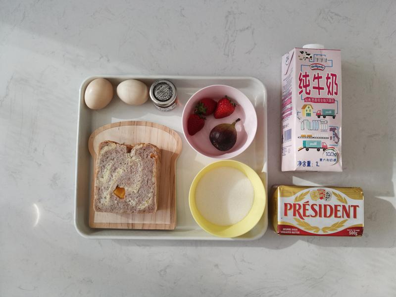 纯奶手撕吐司的做法 步骤1