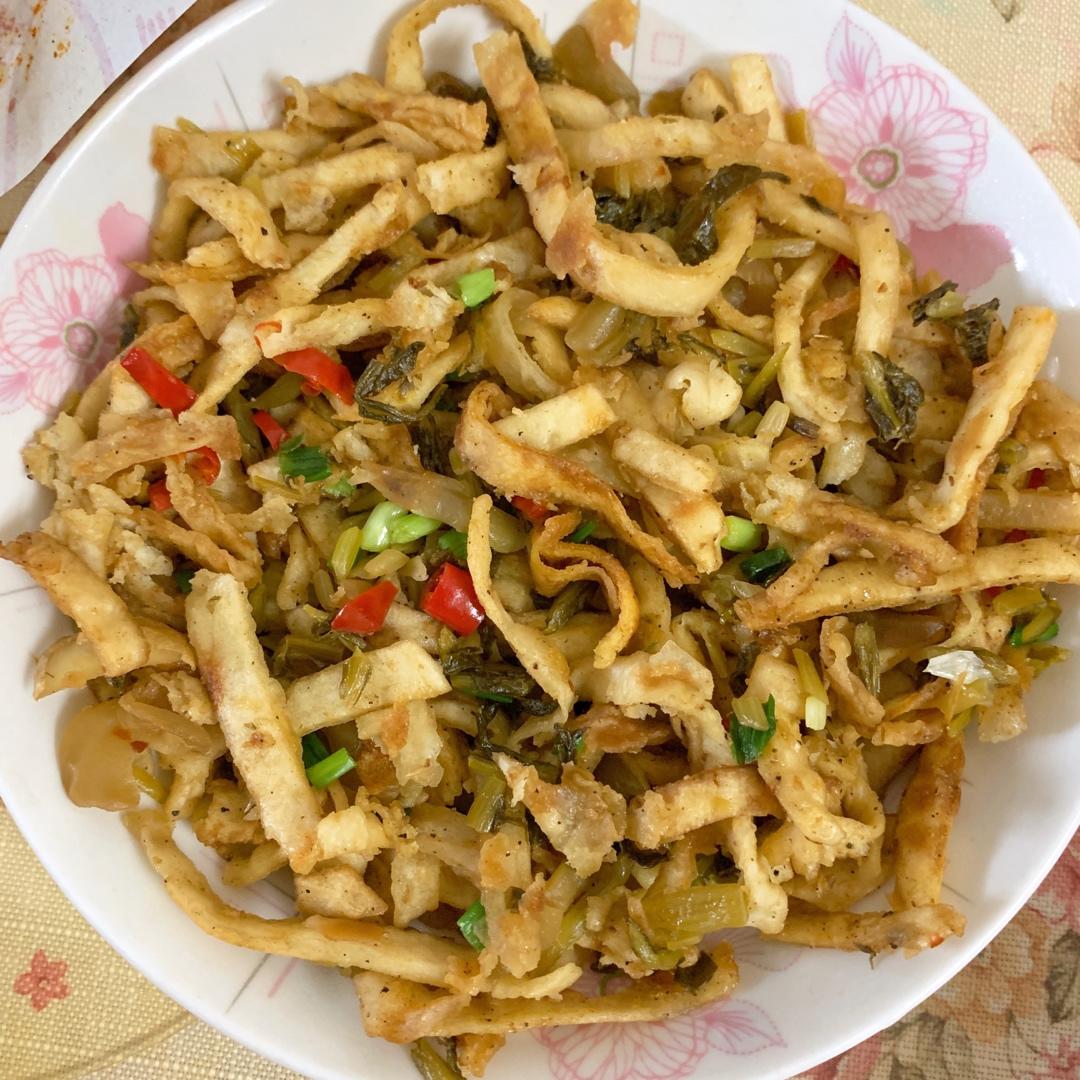 老北京素炒饼(肉炒饼)