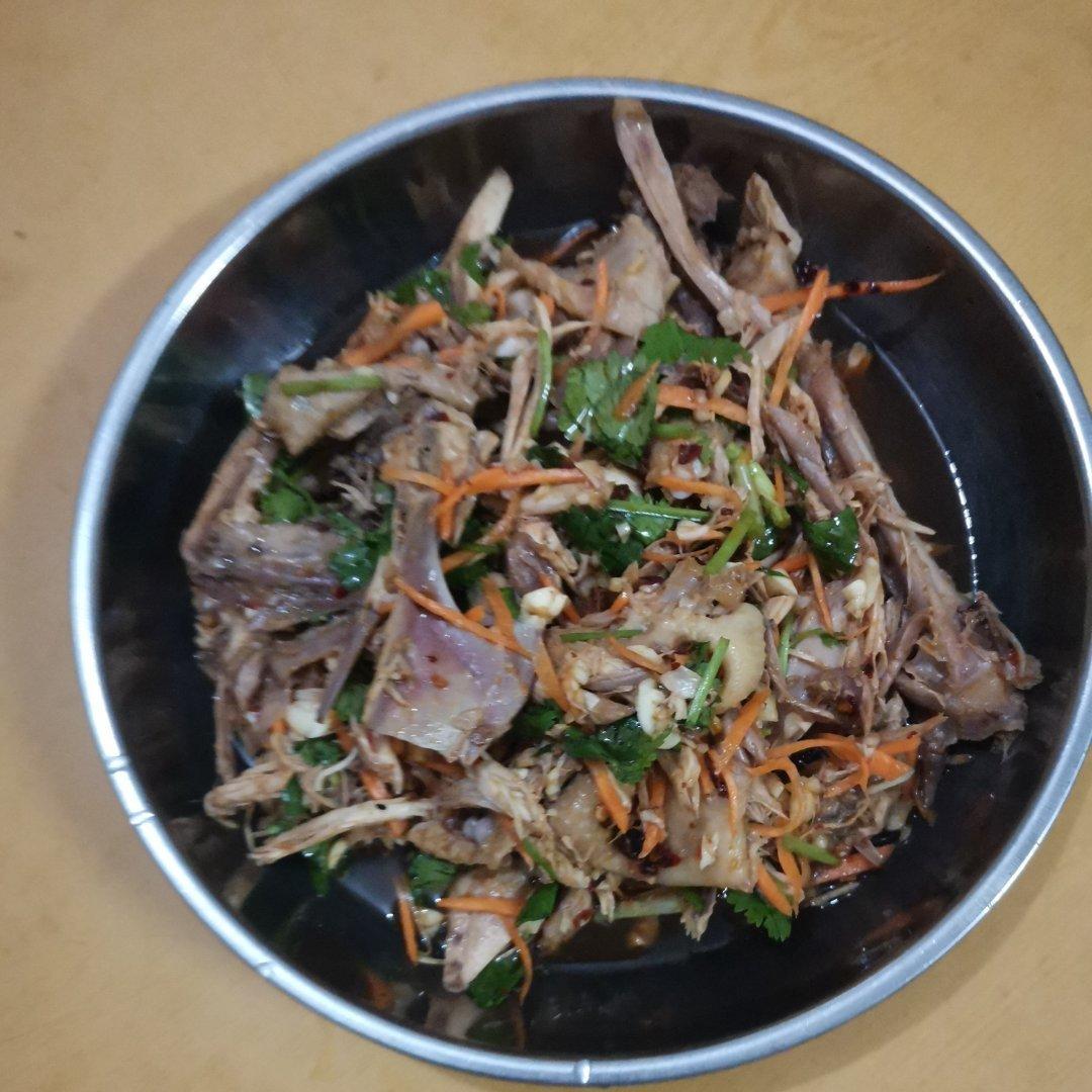 减脂健身｜凉拌手撕鸡丝（香辣&麻油版）