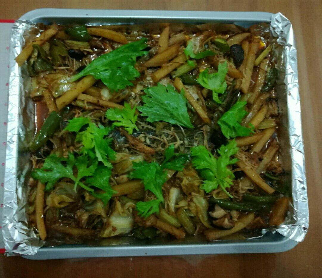 香辣烤鲈鱼-烤箱