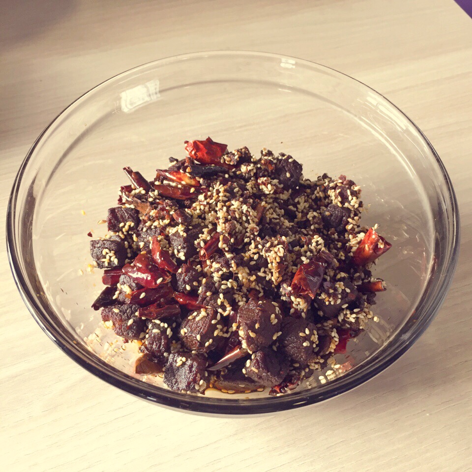麻辣牛肉干
