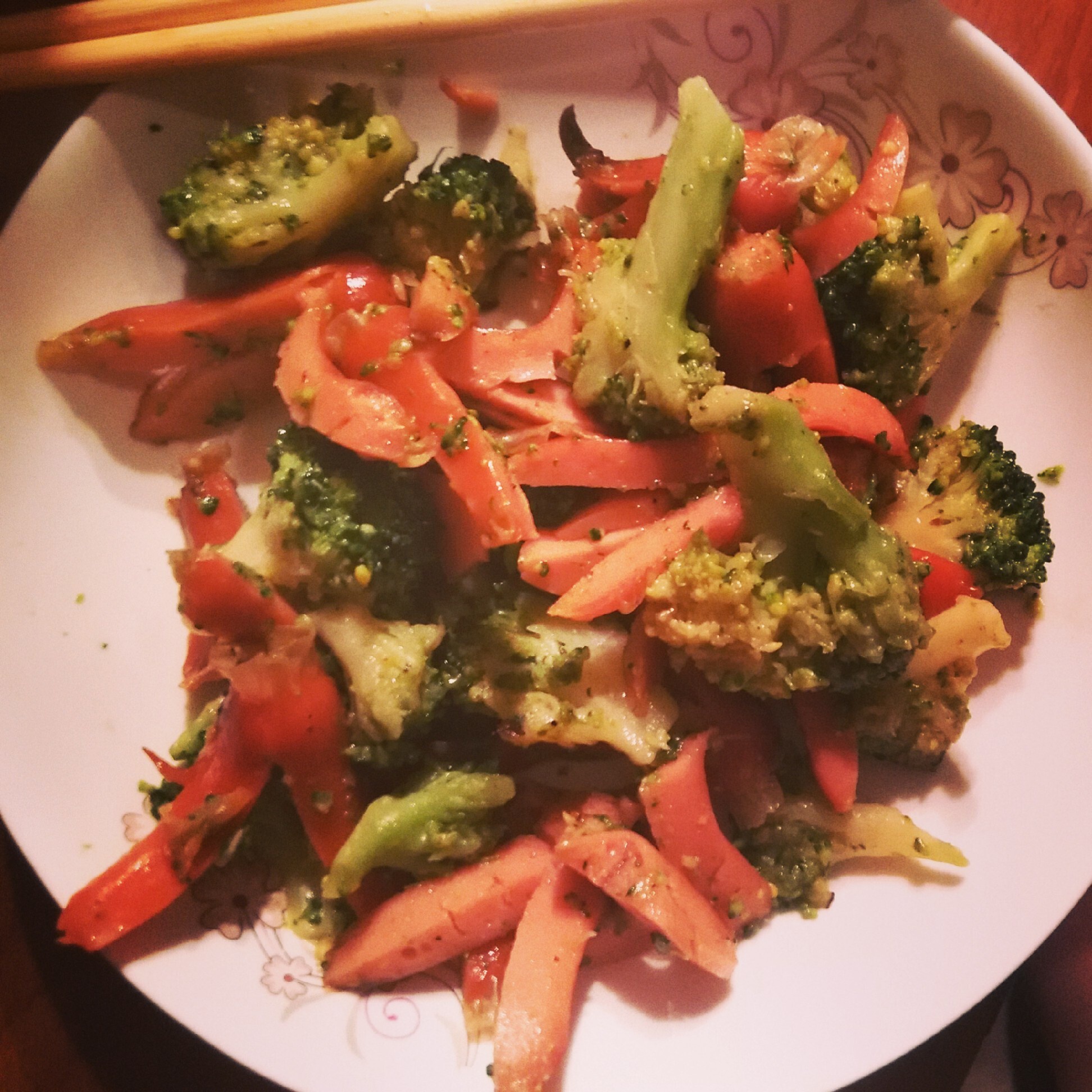 西兰花炒虾仁