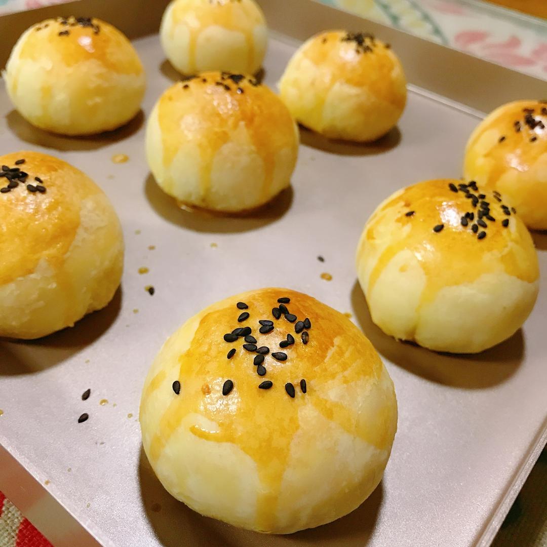 不用揉出膜、不用醒面就能酥掉渣的中式酥皮点心