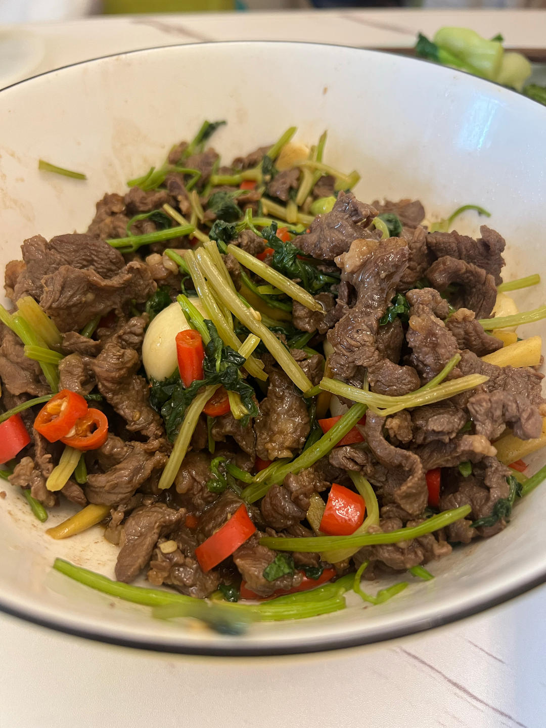 小炒黄牛肉