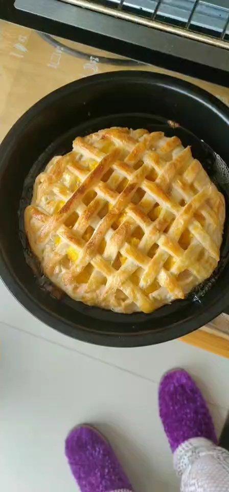 简易快手苹果派