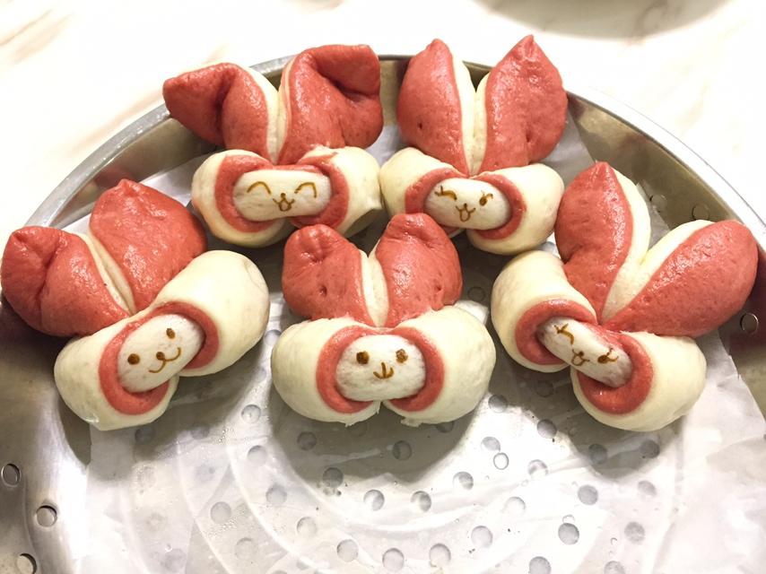 卡通兔子馒头