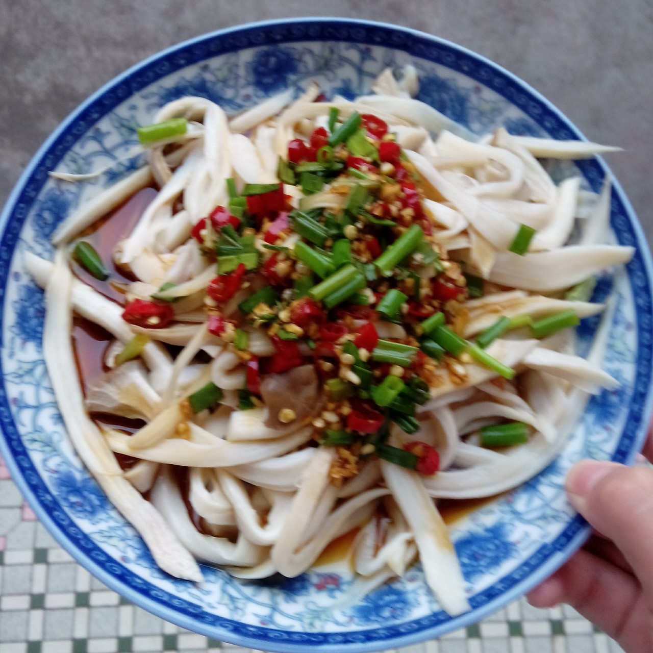 手撕杏鲍菇