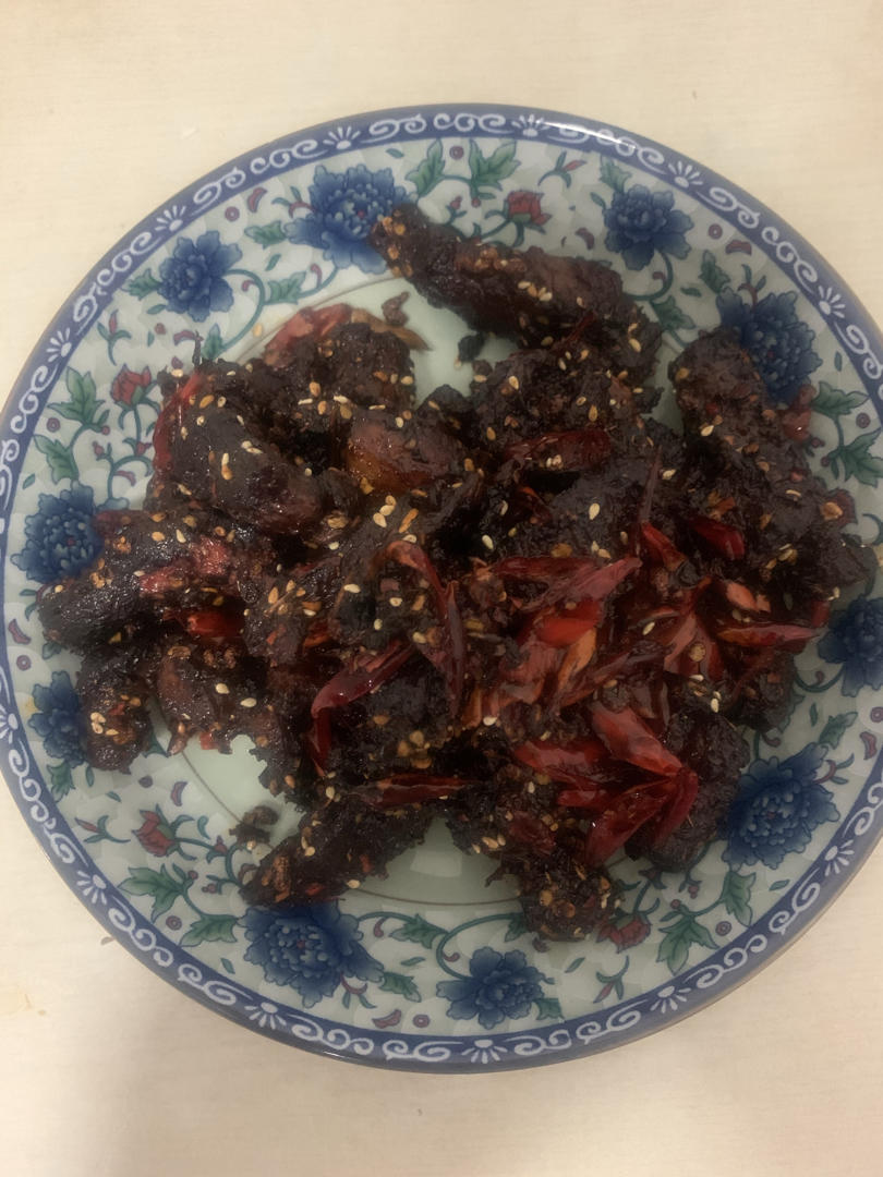 火辣辣的冷吃牛肉