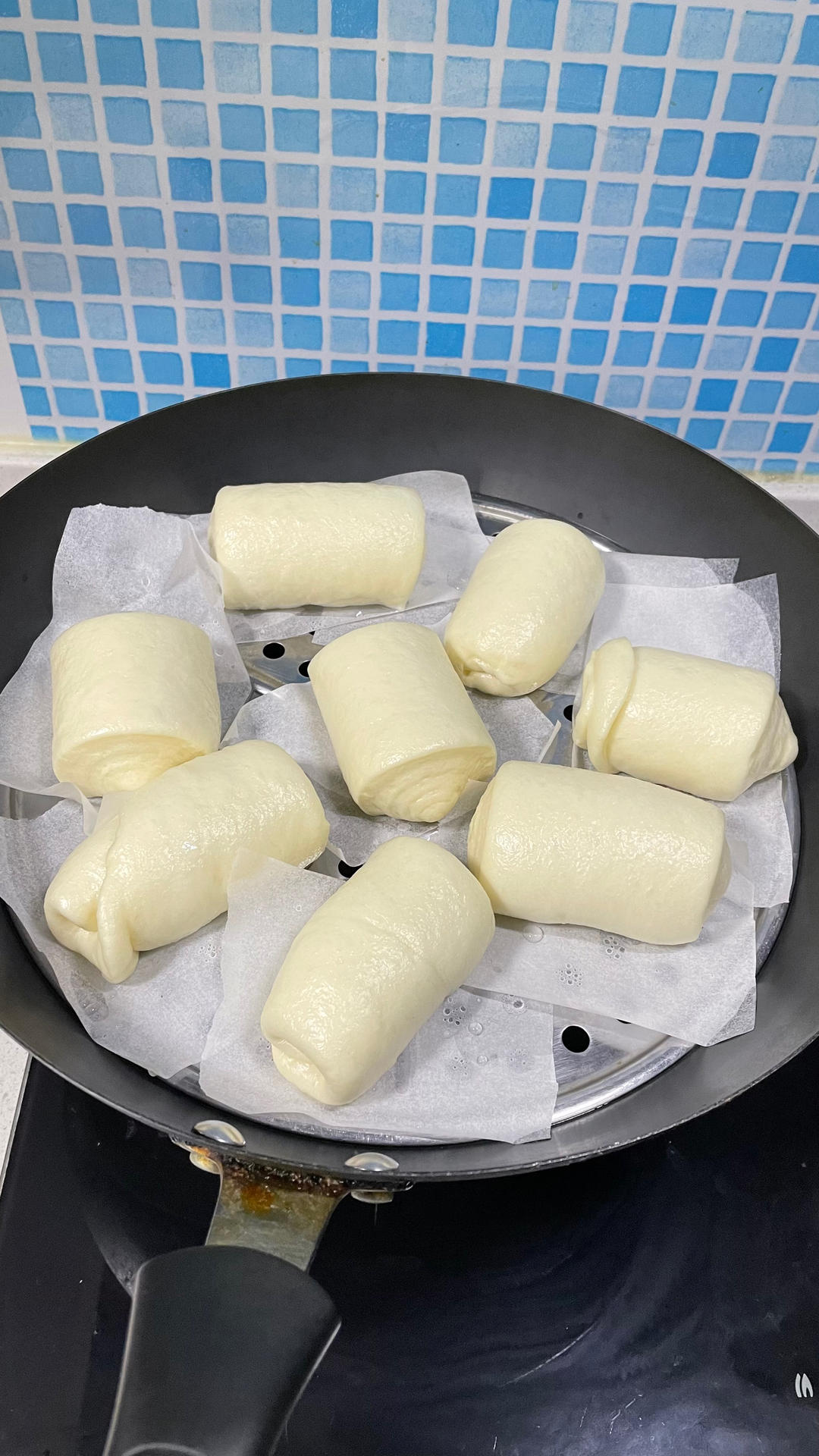 一发奶香小馒头，口感特别好！