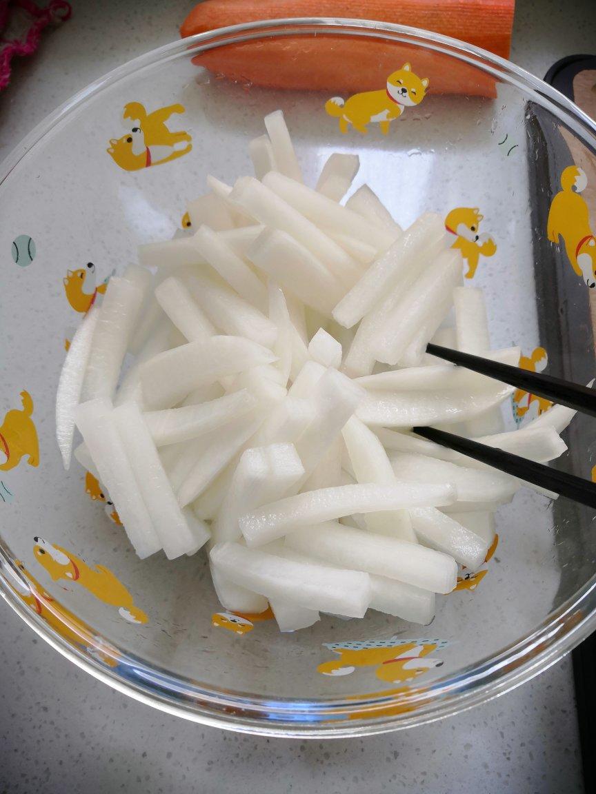 酸辣脆爽的萝卜，当零食都非常好