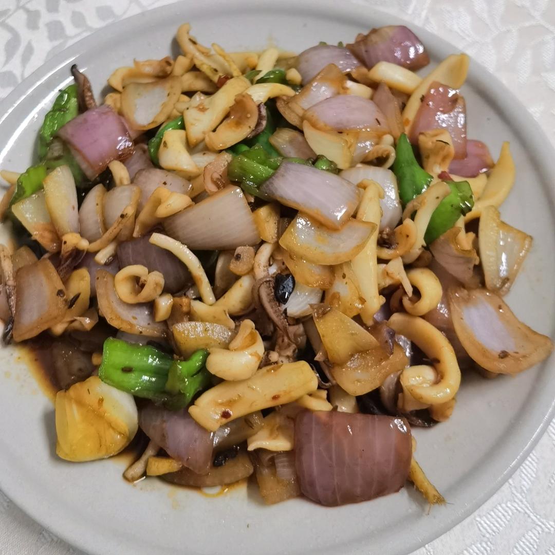 爆炒香辣鱿鱼