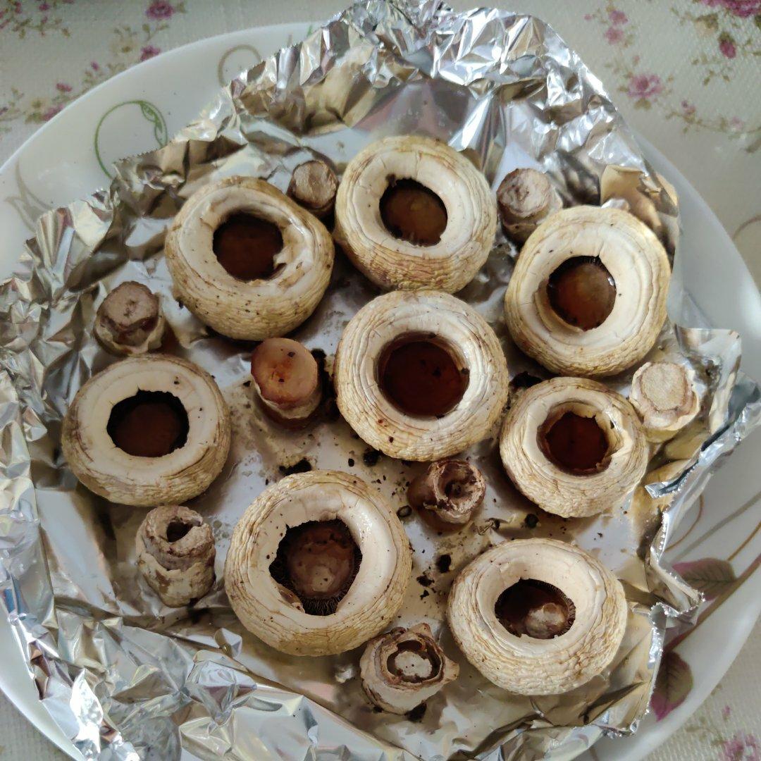 零难度烤口蘑（空气炸锅版）