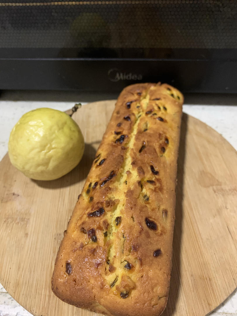 嘴馋又怕胖，轻盈版的百香果磅蛋糕可以试试哟