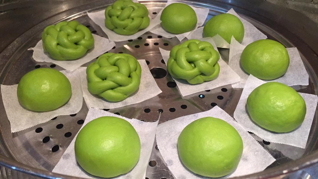 发酵面团-绣球包