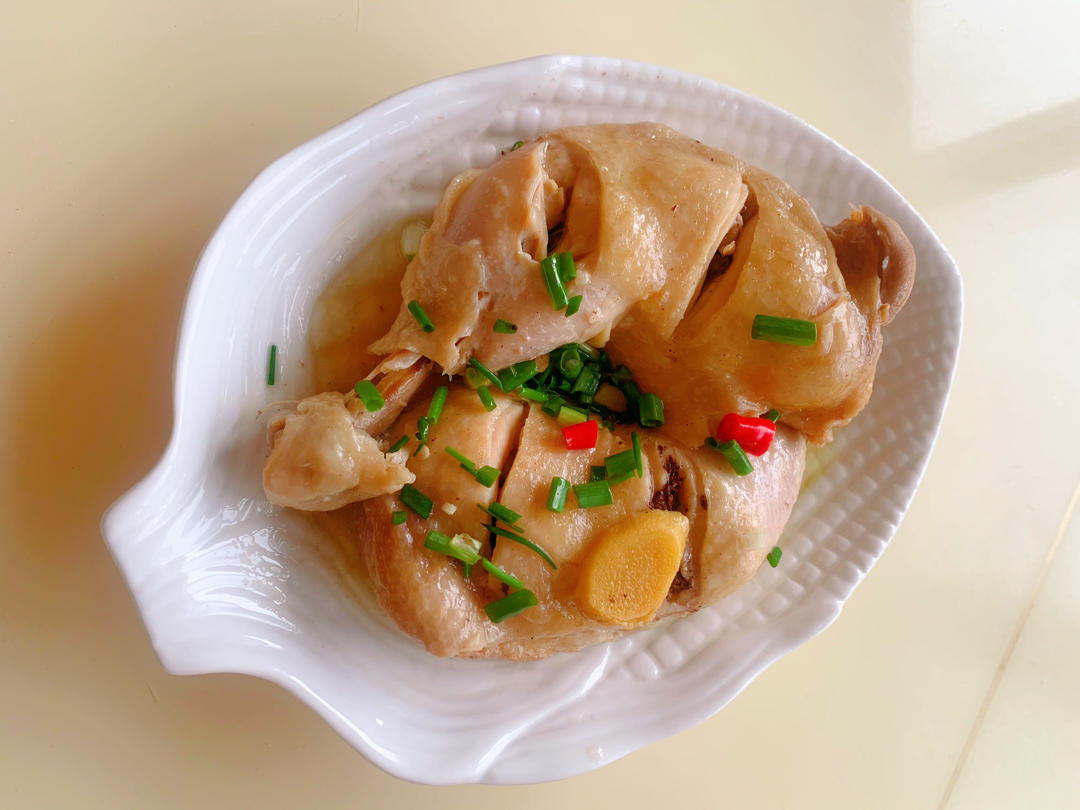 电饭煲盐焗鸡