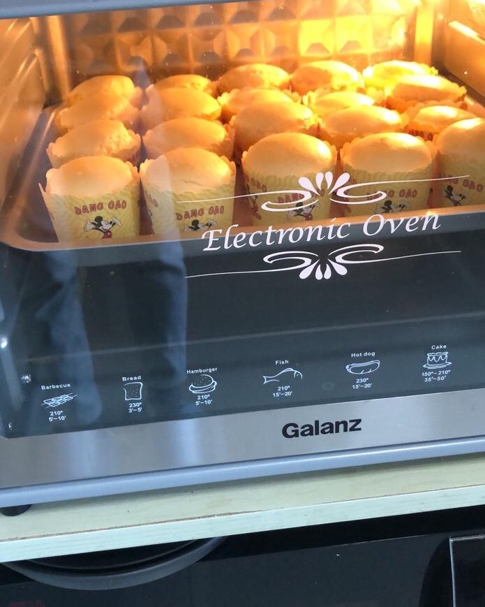 椰汁纸杯蛋糕