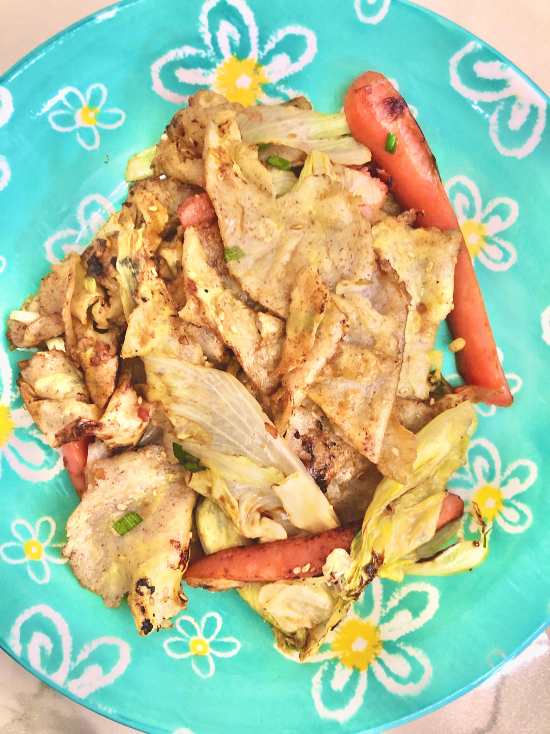 秒杀早餐摊不破皮大煎饼，步骤超详细