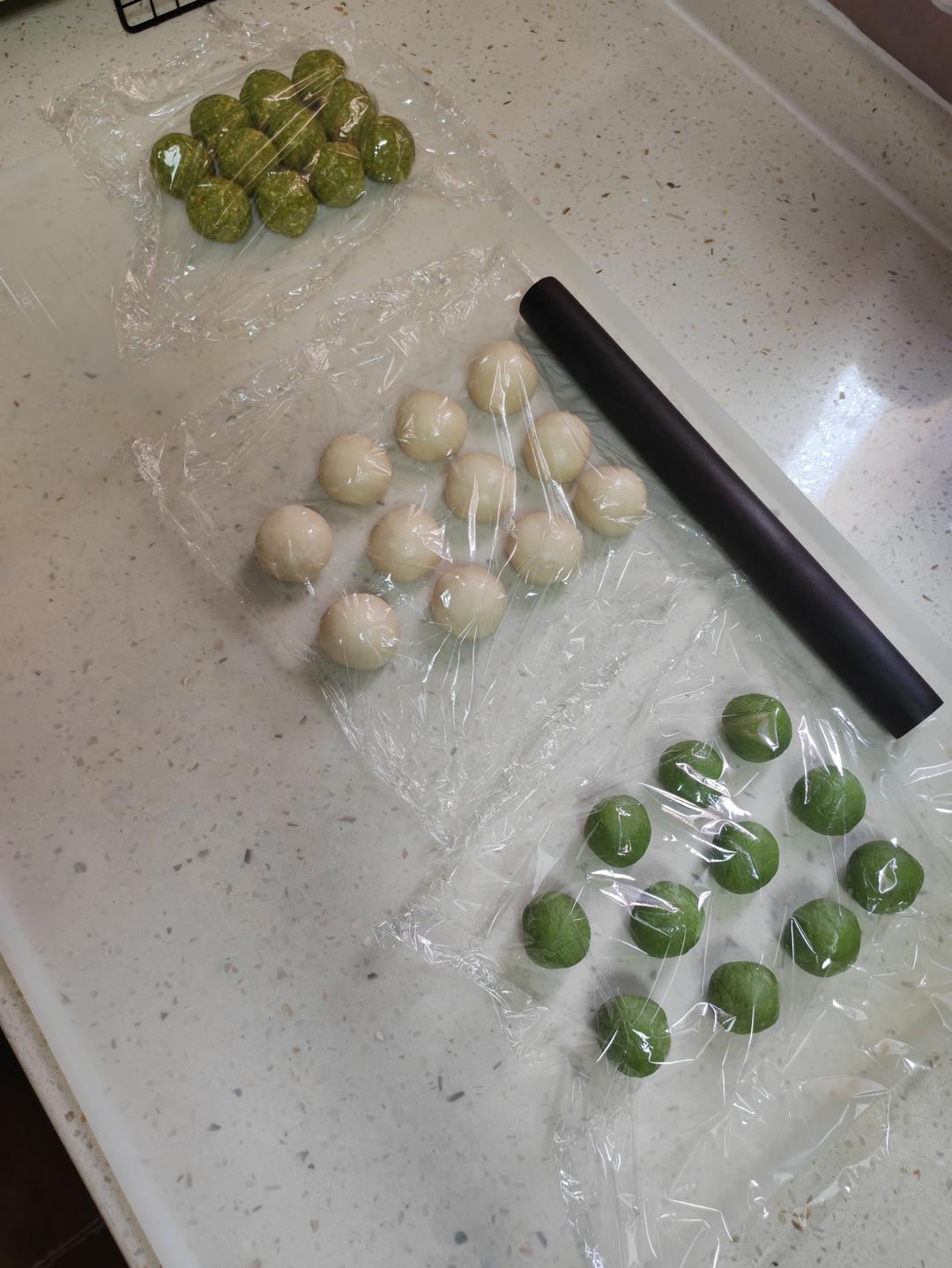 幸运四叶草抹茶椰蓉酥【北鼎烤箱食谱】