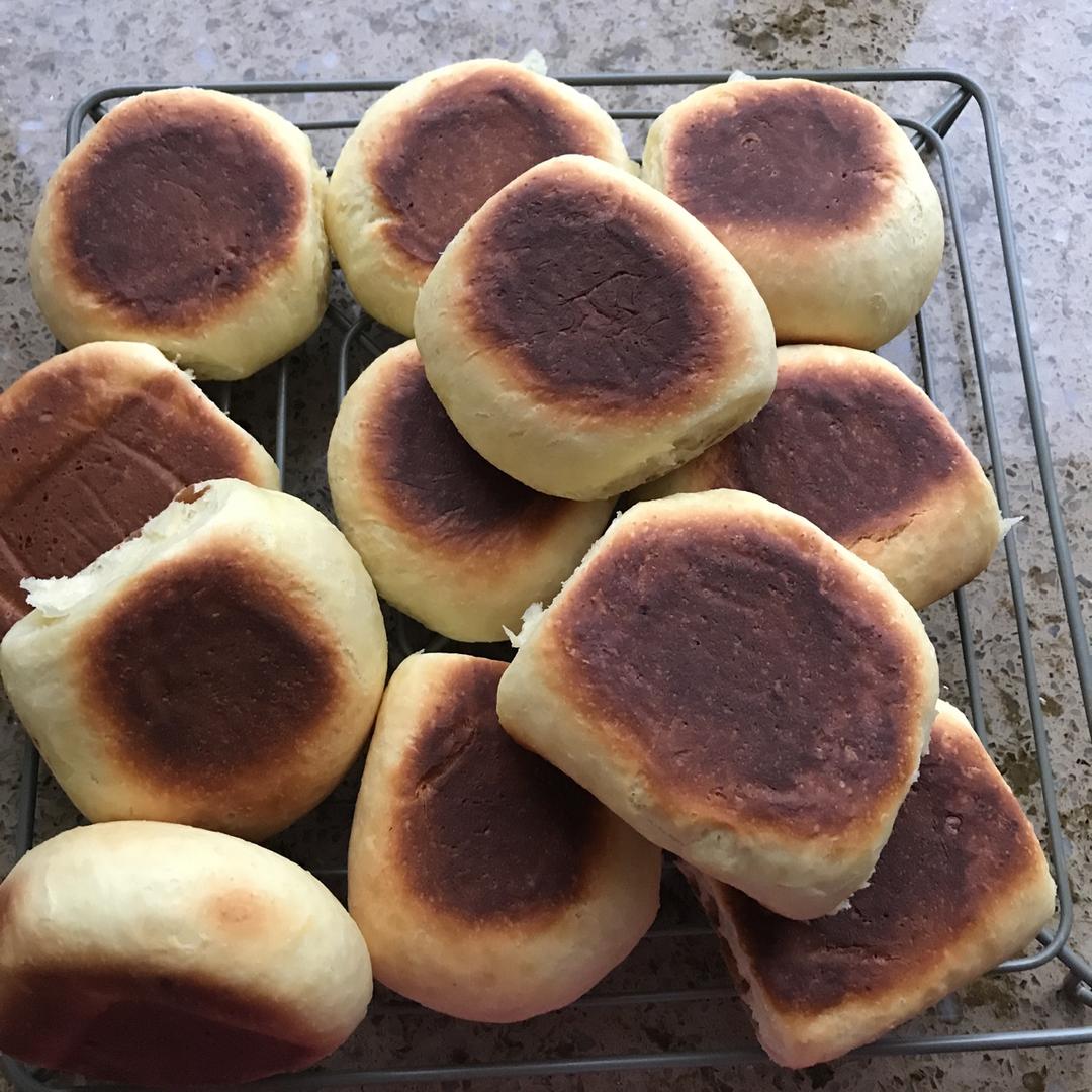 拯救放错面粉的面包面团---奶香小饼