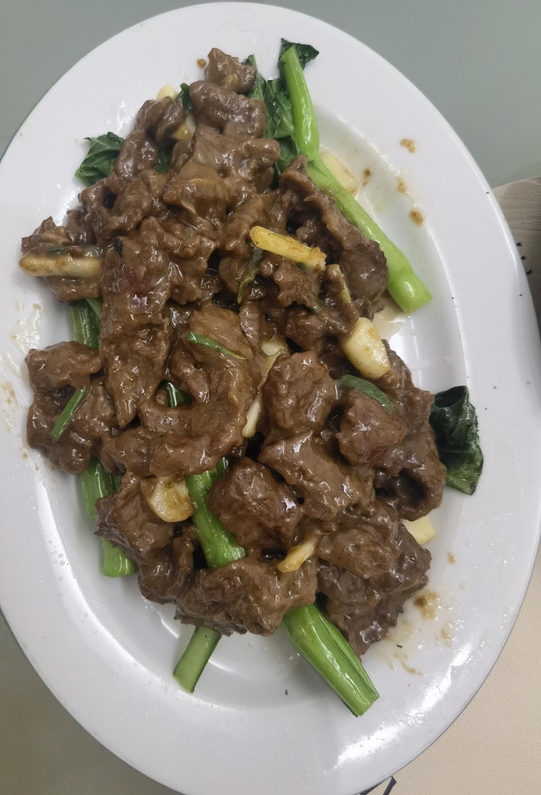 潮汕妈妈们拿手家常菜之芥蓝炒牛肉