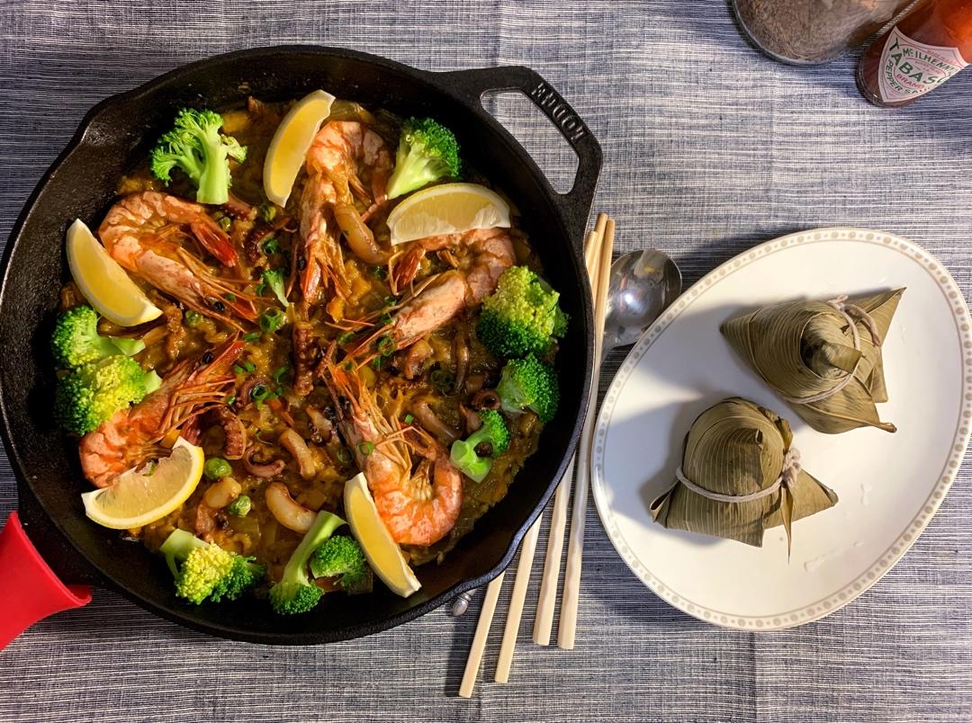【曼食慢语】Seafood Paella 西班牙海鲜饭