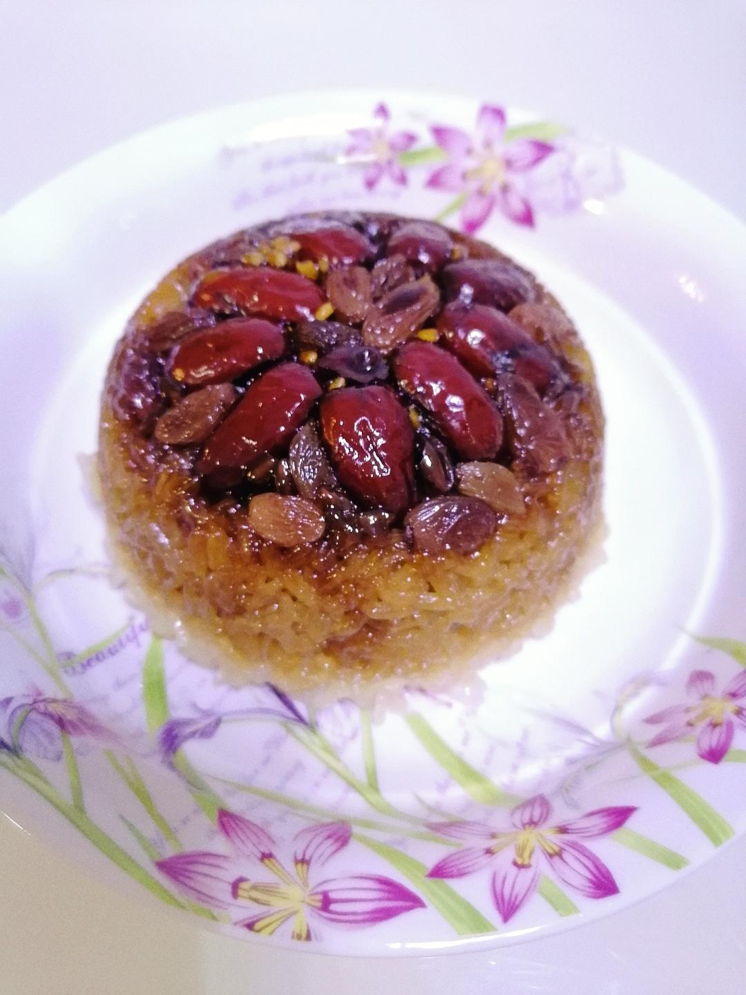 红糖糯米饭（不放猪油的八宝饭）