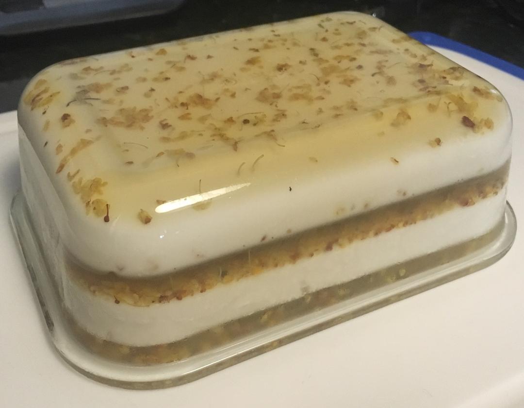 【椰汁桂花糕】