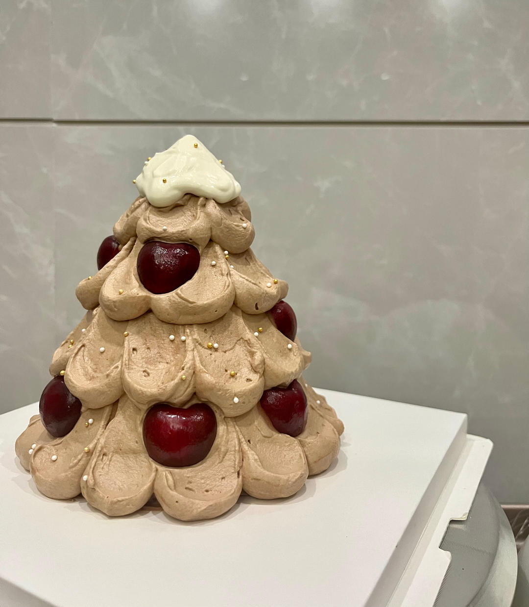 花环巧克力奶油蛋糕|黑森林口味—2019圣诞节