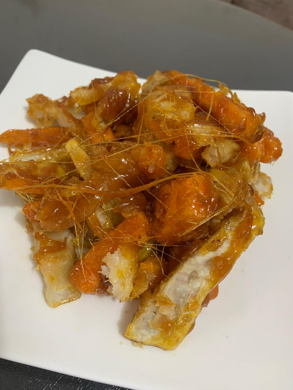 拔丝两样（芋头红薯）