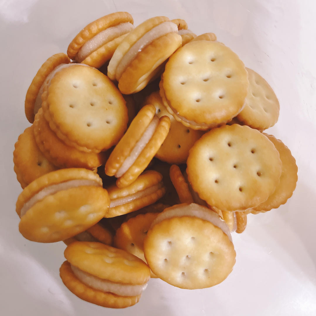 ✨超详细|会拉丝的纽扣牛轧糖饼干‼️简单美味～一次成功
