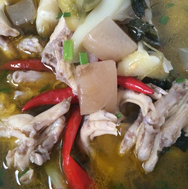 吖在这里做的酸萝卜老鸭汤