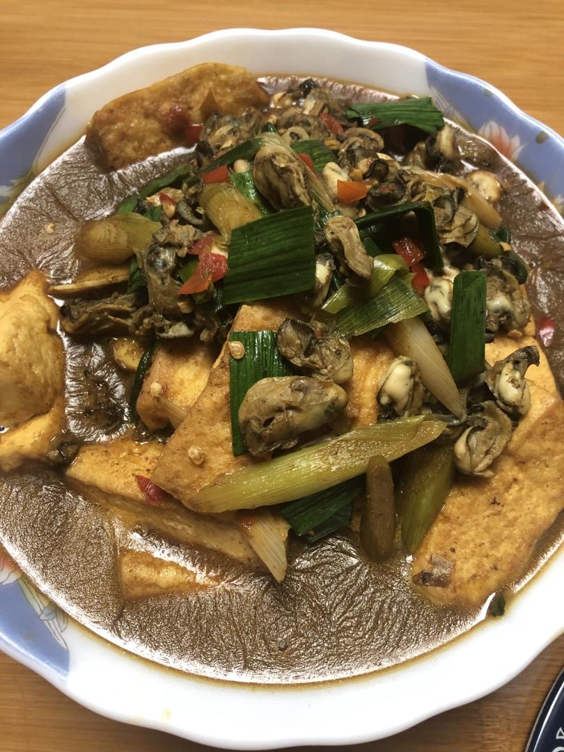 cindyzhang做的海蛎焖豆腐