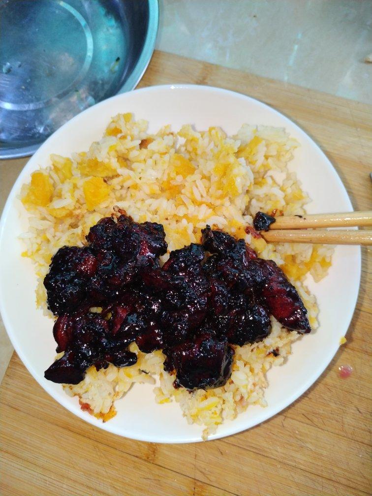 照烧鸡腿饭