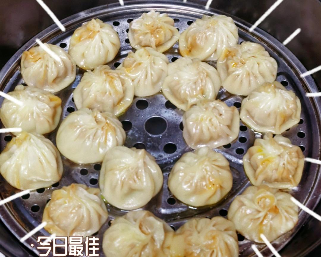 无皮冻迷你灌汤包（小美饺子皮版）