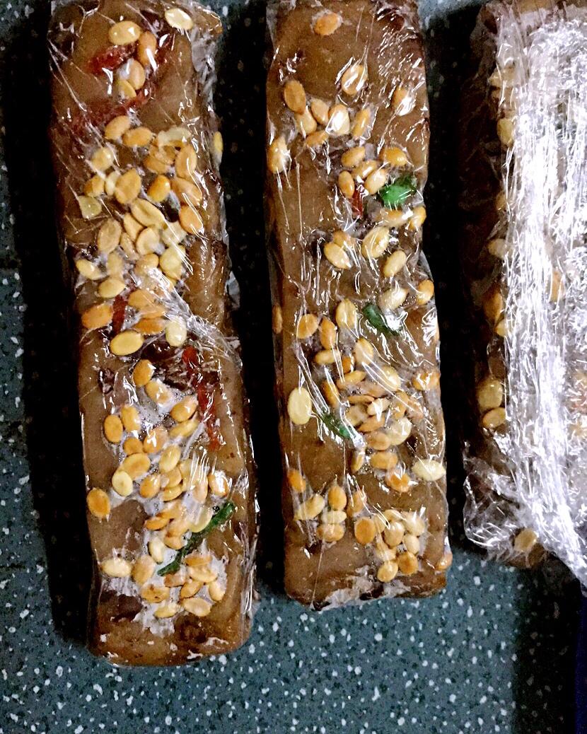 南瓜核桃红枣蜜豆疯糕