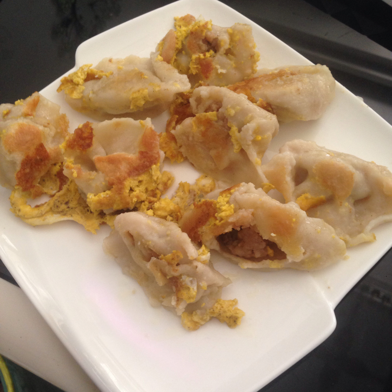 电饭煲煎饺（速冻饺）