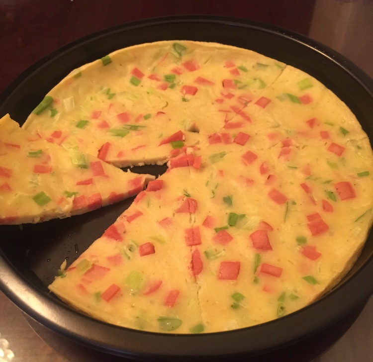 蔬菜鸡蛋面饼（烤箱版）