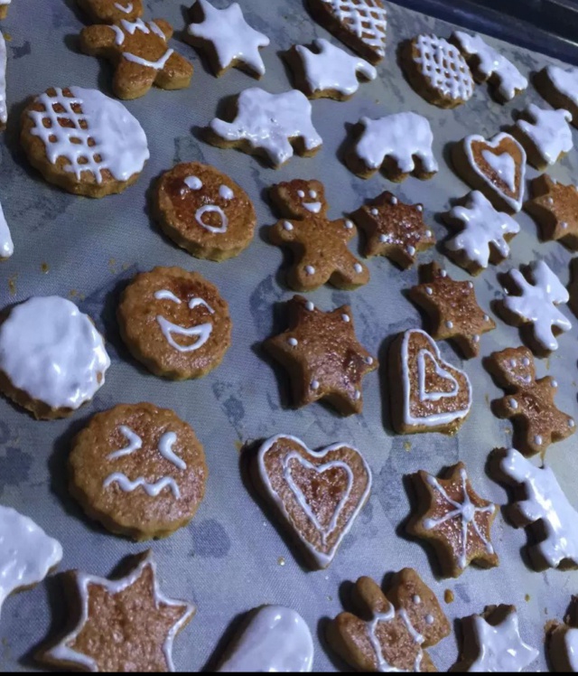 圣诞节糖霜饼干