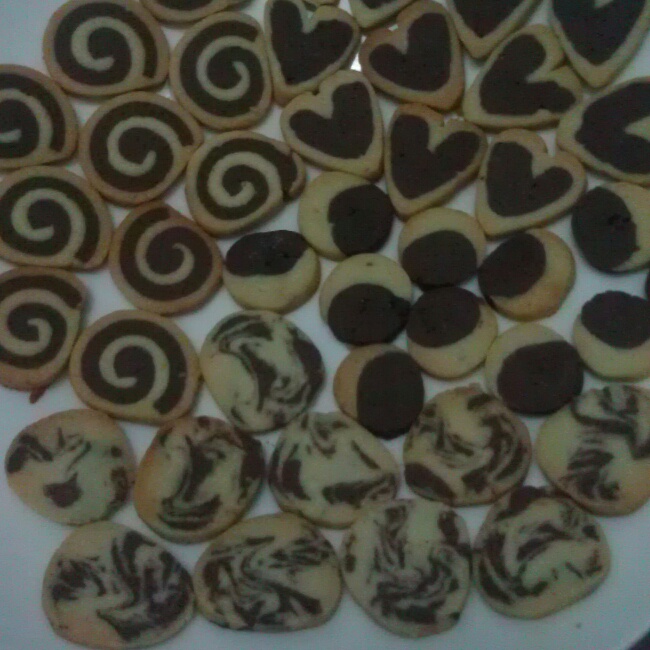 哥手把手教你做大理石曲奇