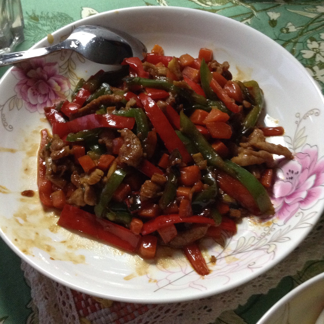 青椒炒肉