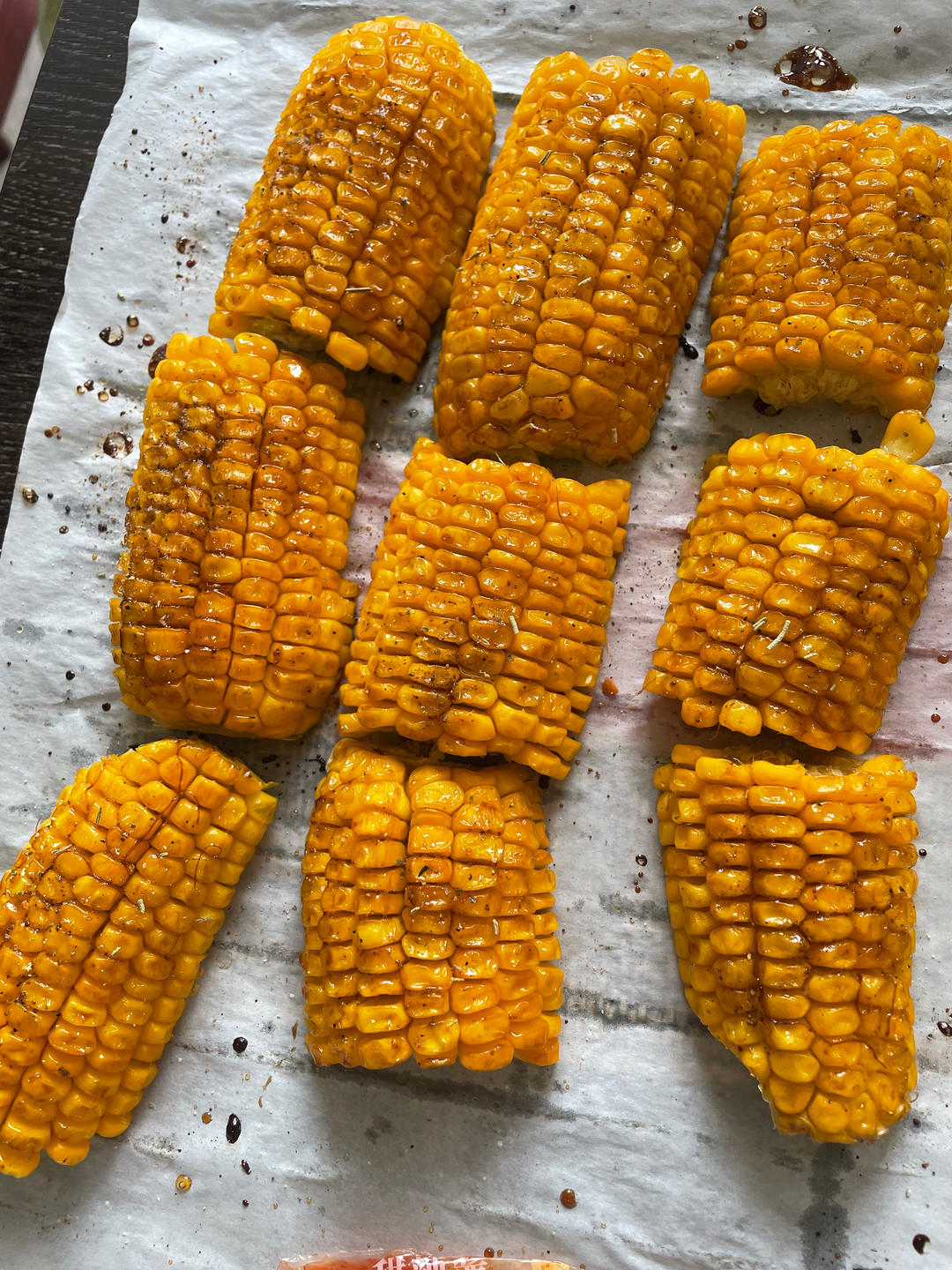 香辣烤玉米🌽低卡脆爽过瘾！3元钱的快乐谁懂❓