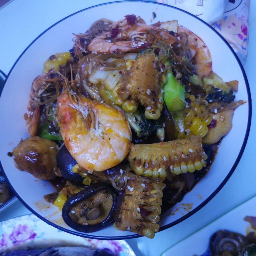 自制麻辣香锅㊙️香辣过瘾
