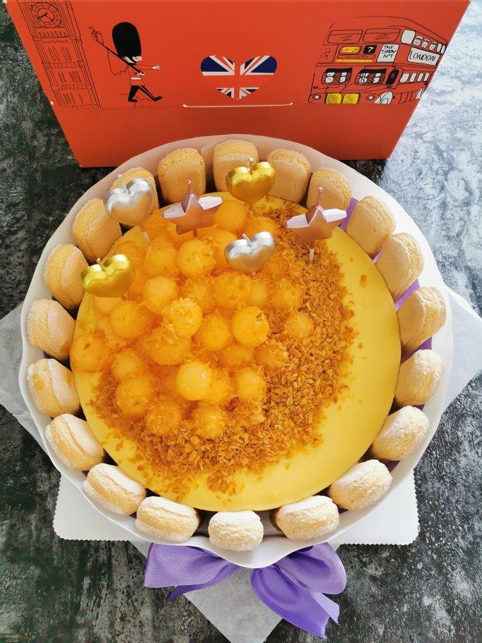 生日蛋糕教程【威化饼干围边】
