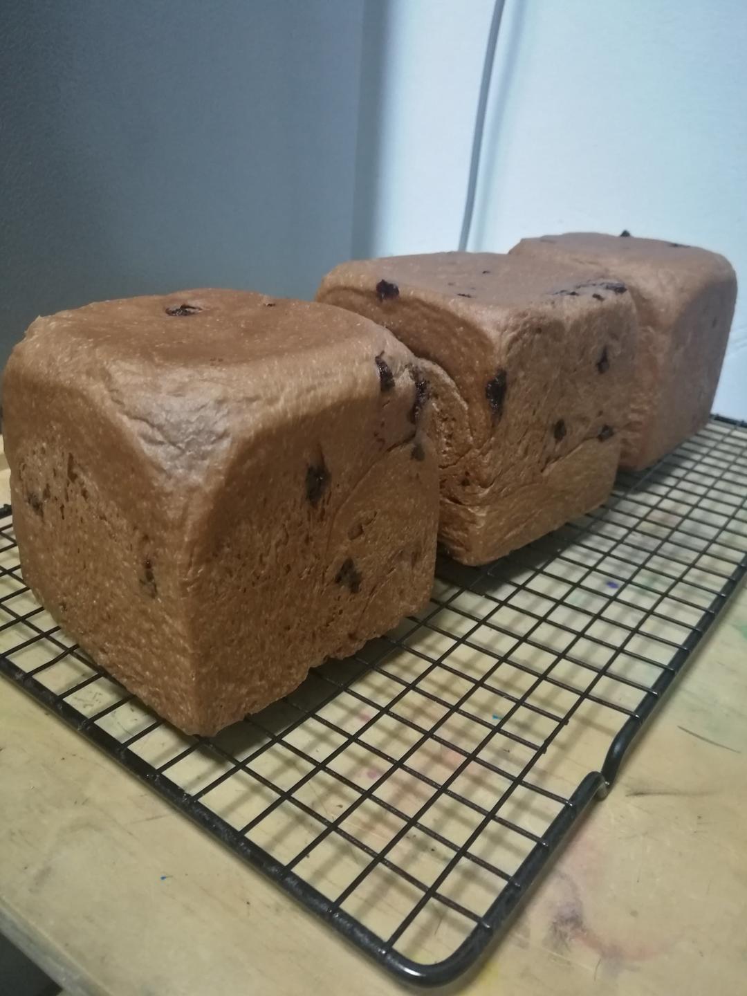 奶油巧克力吐司